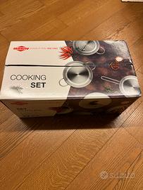 Batteria di pentole in Acciaio Inox