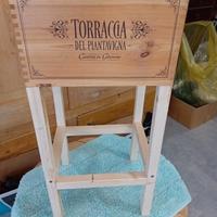 sgabello contenitore 