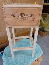 sgabello contenitore 