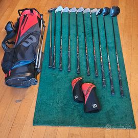 Set completo Golf Wilson Prostaff uomo con sacca
