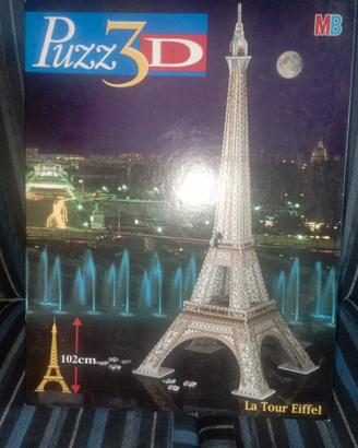 puzzle 3D la tour Eiffel 102cm mb giochi 