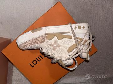 Scarpe LV skate beige