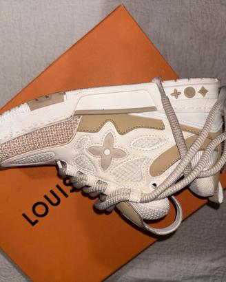 Scarpe LV skate beige