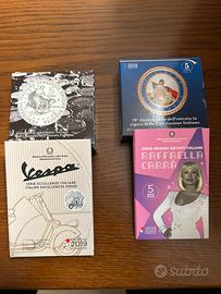 Monete celebrative come da foto