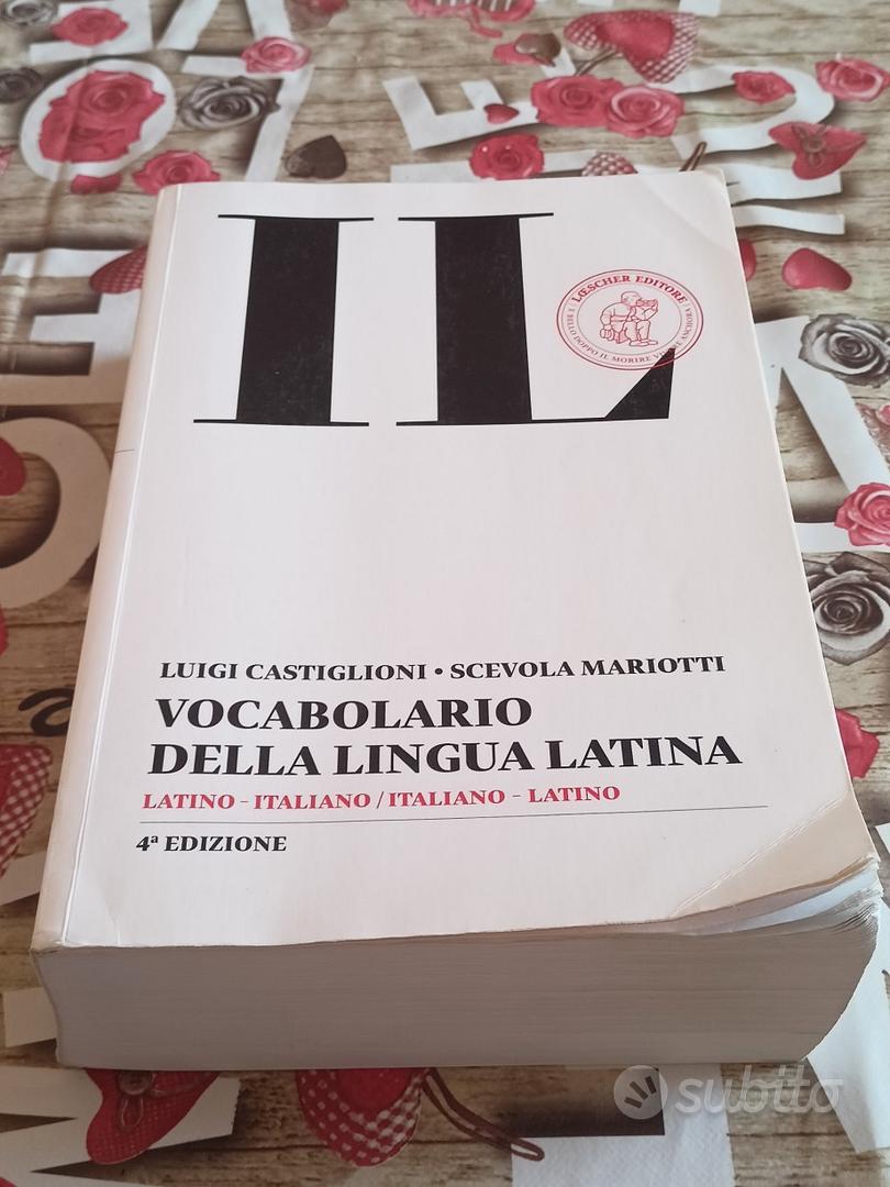 Vocabolario latino Castiglioni-Mariotti - Libri e Riviste In vendita a Prato