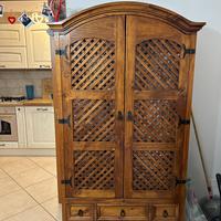 Credenza cantina dei vini legno