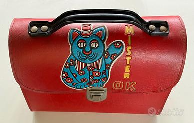 Borsa e Cartella Vintage Scolastica ANNI 70