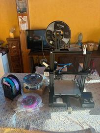 🖨 Stampante 3D Creality Ender 3 + Filamenti