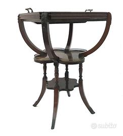 Tavolino Liberty con vassoio 1910