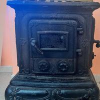 Stufa a legna in ghisa