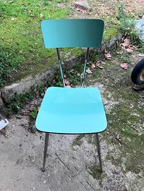 4 seggiole in formica - vintage
