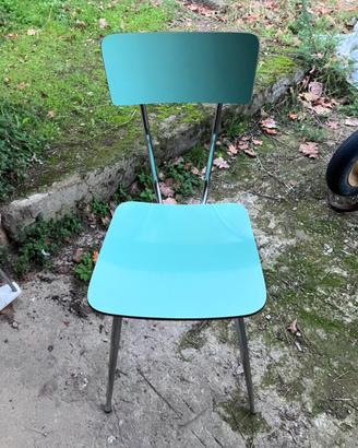 4 seggiole in formica - vintage