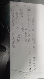 MONOBLOCCO+ALBERO MOTORE USATO TRANSIT 2015 2.2