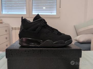 Scarpe da basket Air Jordan 4 Retro "Black Cat",42