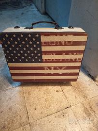valigetta con bandiera USA 