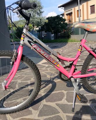 BICI MTB BAMBINA / RAGAZZA "FORESTI" CERCHI 24"