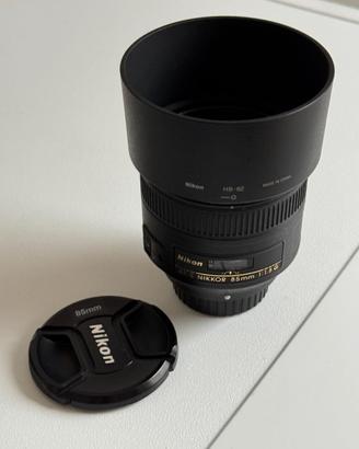 Nikon 85mm AF-S G 1.8 - come nuovo