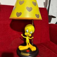 Lampada abat-jour Tweety vintage