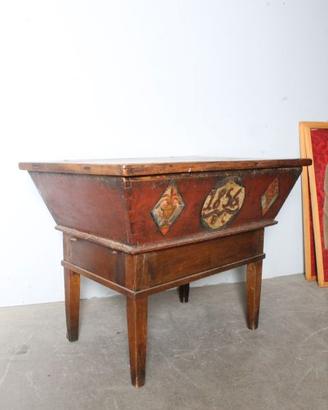 Antica splendida  madia panaria “ di Nozze