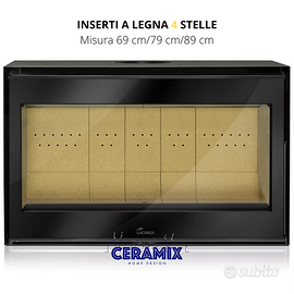 Inserto camino a legna ADOUR 700 - 4 stelle