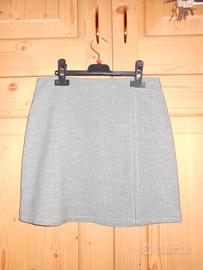 Gonna corta grigia Teddy spa