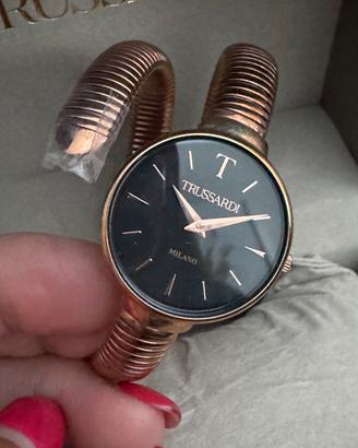 Orologio Donna Trussardi T-Lissom Oro Rosa e nero