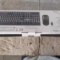 mouse e tastiera wireless 