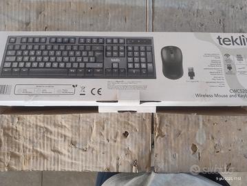 mouse e tastiera wireless 