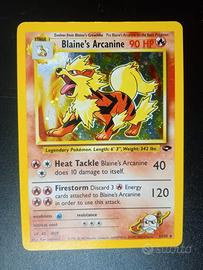 Blaine's Arcanine 1/132 ENG Pokemon Vintage