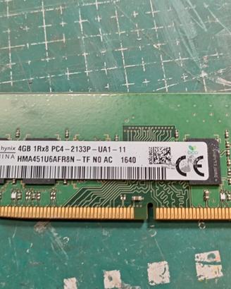 memoria RAM per laptop o pc