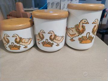 Set barattoli paperelle tiffany boutique 