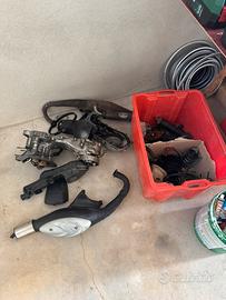 Marmitta zx e filtro aria Piaggio