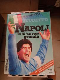 Gazzetta Maradona primo scudetto del Napoli 