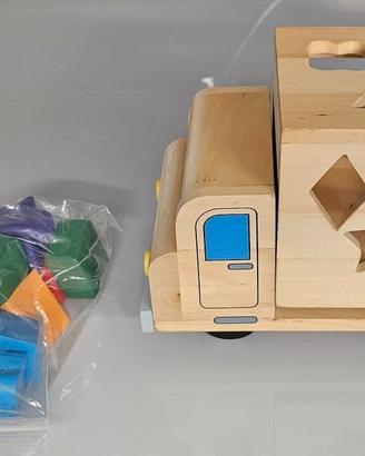 gioco di Legno : automobile per incastri