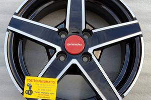 4 Cerchi In Lega NUOVI Da 15 Per Fiat 500 Panda Ec