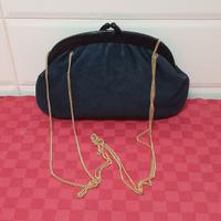 Borsa Pochette in Tessuto Vintage Anni 50