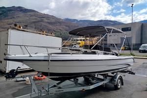 open  40cv  con carrello stradale revisionato