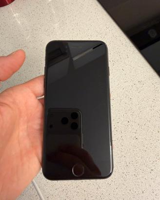 IPhone 7 Jet Black 128 GB + caricabatterie origin.