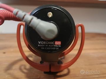 RØDE VideoMic GO Microfono Shotgun
