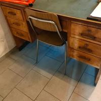 Scrivania vintage anni 40/50