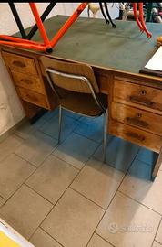 Scrivania vintage anni 40/50