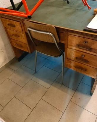 Scrivania vintage anni 40/50