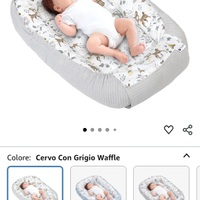 Riduttore Lettino Neonato Antisoffoco NUOVO