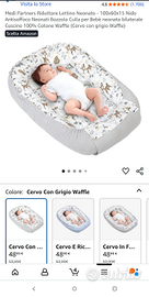 Riduttore Lettino Neonato Antisoffoco NUOVO