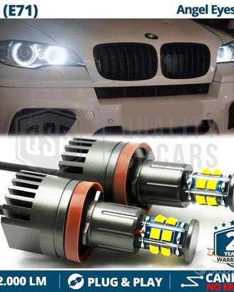 ANGEL EYES LED BMW X6 E71 Posizione Bianche 120W