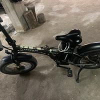 Bicicletta elettrica mini max+ argento