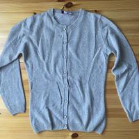 Cardigan Pullover Maglia Maglione  100% Cashmere