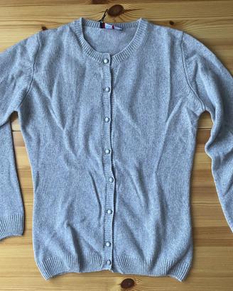 Cardigan Pullover Maglia Maglione  100% Cashmere