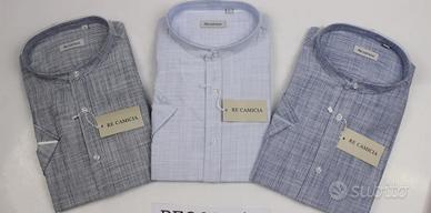 Stock ingrosso camicia uomo di lino camicie casual