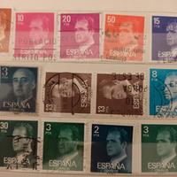 LOTTO FRANCOBOLLI ESPANA 